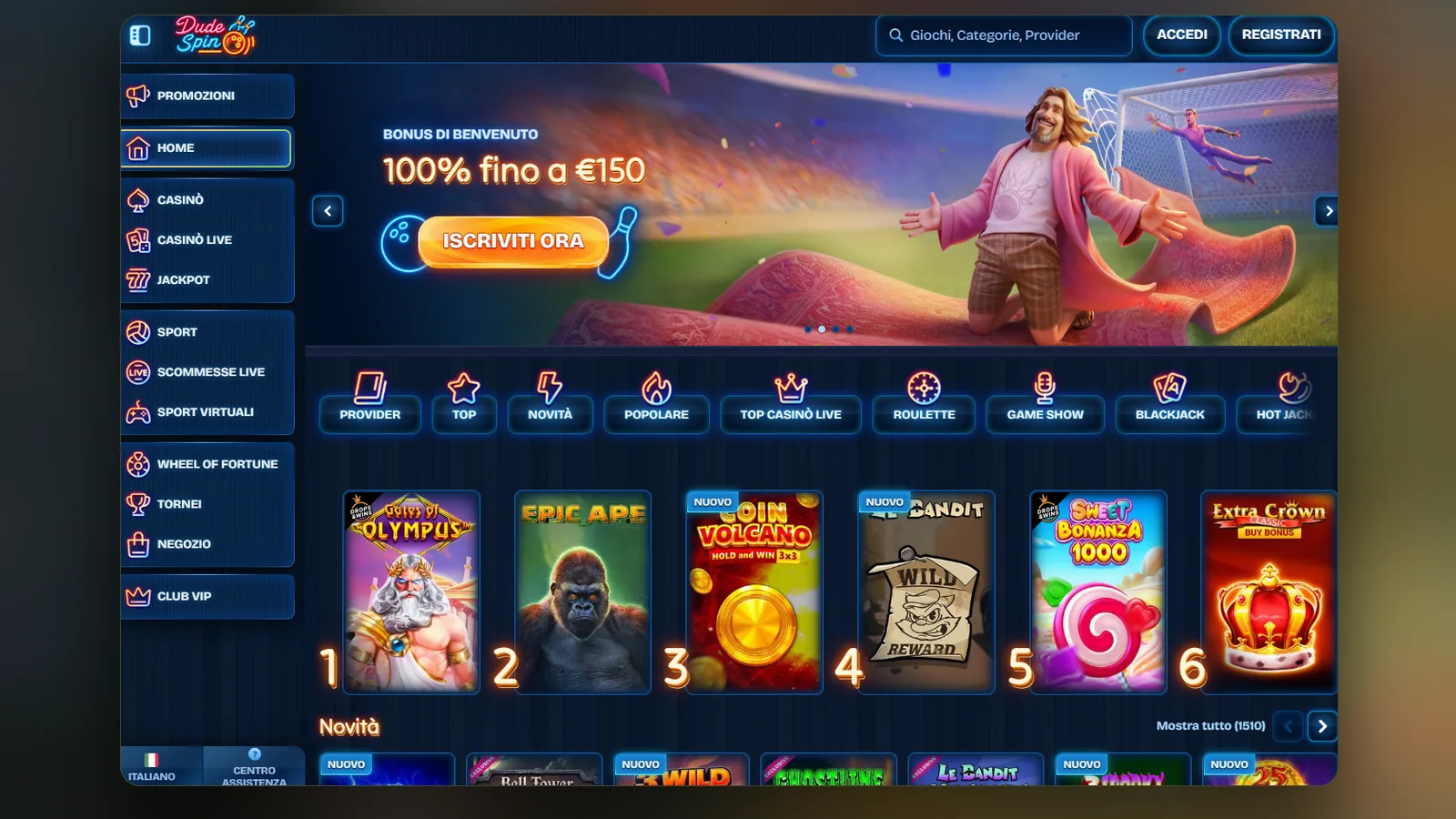 Dudespin recensione