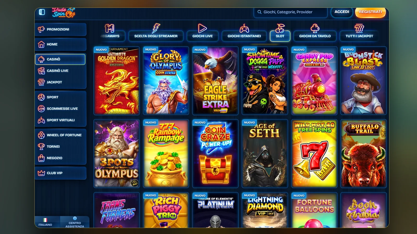 Dudespin slot